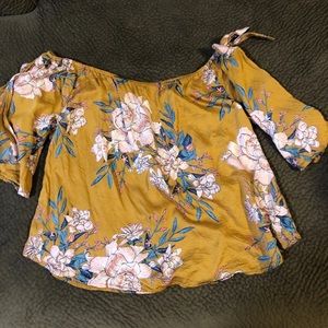 Billabong off the shoulder top